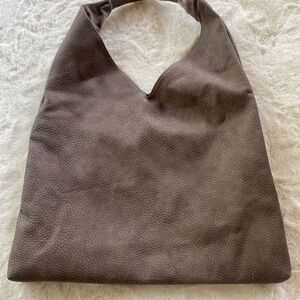 Browns Faux Leather Hobo Bag